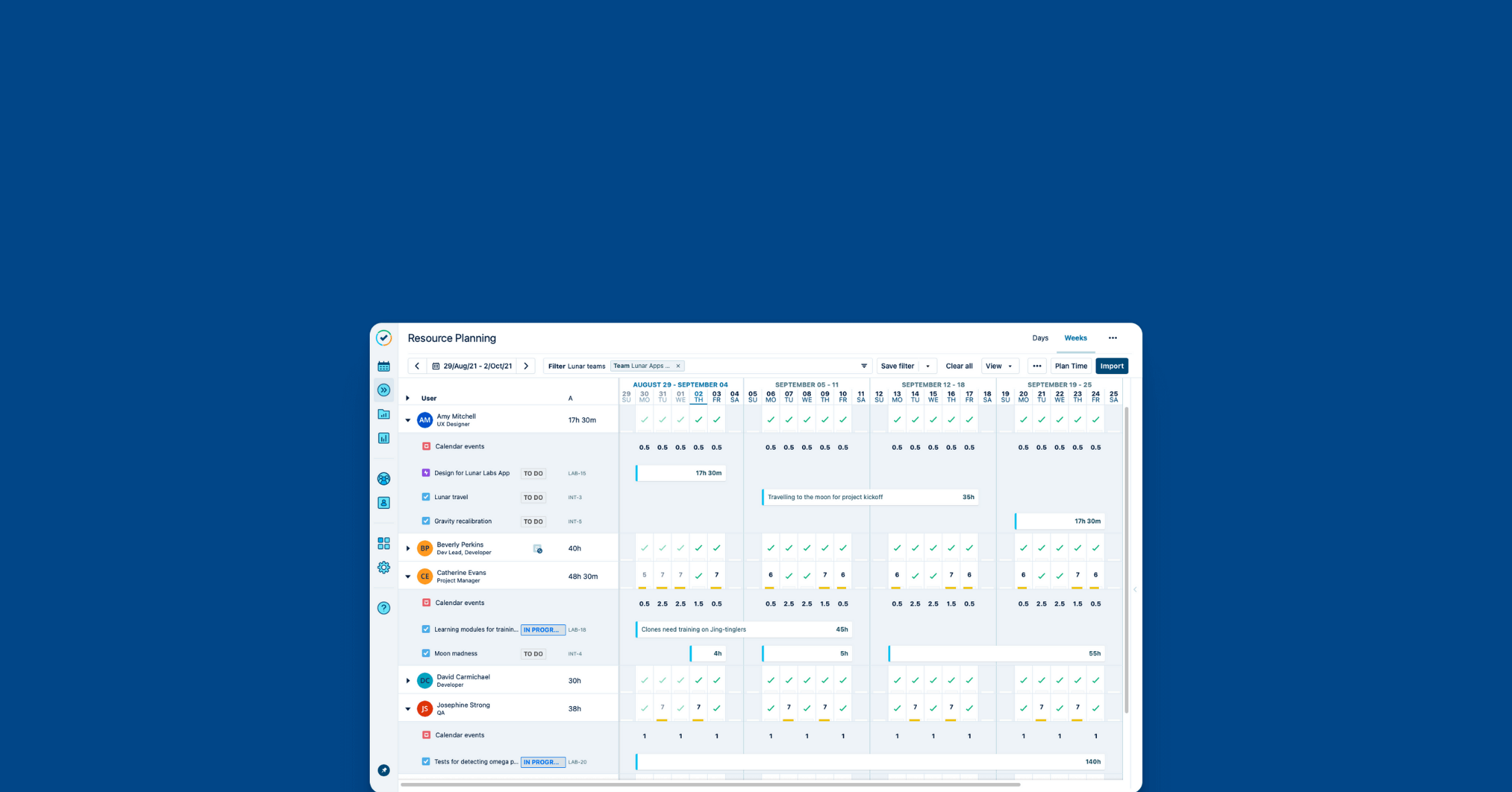 Tempo Planner for Jiraでリソースプランニングをする: 完全ガイド2021